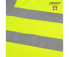 Marškinėliai PESSO Hi-vis, geltoni