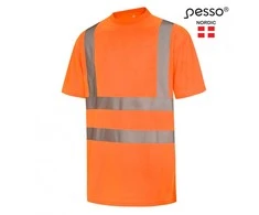 Marškinėliai PESSO Hi-vis,oranžiniai