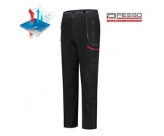 Pašiltintos softshell kelnės Pesso (juodos)