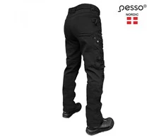 Pašiltintos softshell Pesso kelnės Mercury( juodos)