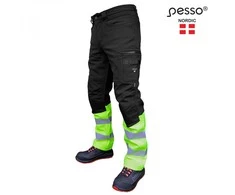 Pašiltintos softshell Pesso kelnės Mercury(geltonos)