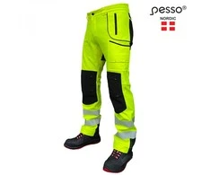 Pašiltintos softshell Pesso kelnės Nebraska(geltonos)