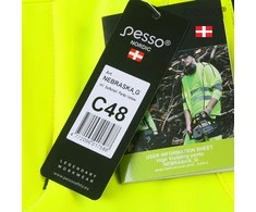 Pašiltintos softshell Pesso kelnės Nebraska(geltonos)