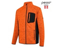 Pesso fleece džemperis FLORENCE, oranžinis
