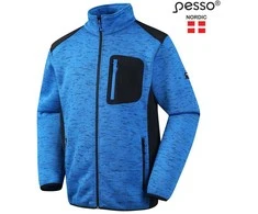 Pesso fleece džemperis FLORENCE,melsvas