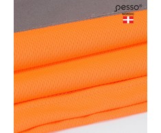 Polo marškinėliai PESSO Hi-vis, oranžiniai
