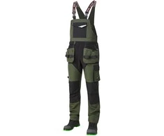 Puskombinezonis Pesso Titan 125 (Spandex/Cordura) žalias