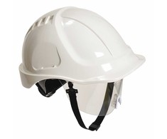 Šalmas su skydeliu Portwest PW54, Pw spalvos: Baltas