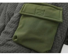 Šilta neperšlampanti Softshell striukė Pesso Otava, chaki