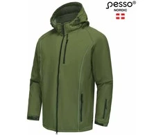 Šilta neperšlampanti Softshell striukė Pesso Otava, chaki