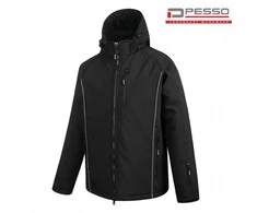 Šilta neperšlampanti Softshell striukė Pesso Otava, juoda