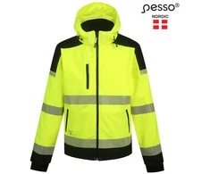 Softshell striukė Pesso PALERMO HI-VIS, ryškaus matomumo geltona