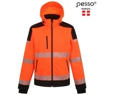 Softshell striukė Pesso PALERMO HI-VIS, ryškaus matomumo oranžinė