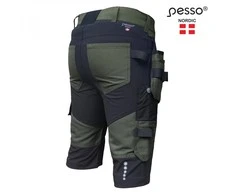 Šortai Pesso Titan 125( Spandex/Cordura),žali
