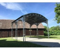 Pastogė automobiliui – ERLINA 6m su 4mm danga