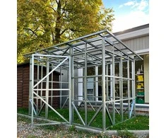 Sandėliukas 2 x 4 m (Konstrukcija)