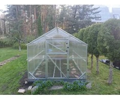 Šlaitinis šiltnamis CLASIC 2,5x8 su 4mm danga