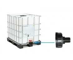 Pajungimas 60mm prie IBC konteinerio