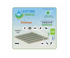 Šiltnamio laistymo sistema JUOSTA gravitacinis