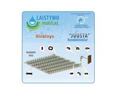 Šiltnamio laistymo sistema JUOSTA vandentiekiui