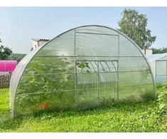 Šiltnamis FERMERIS TITAN (plotis 6m) danga 6mm, Šiltnamio ilgis: Šiltnamio ilgis 14m