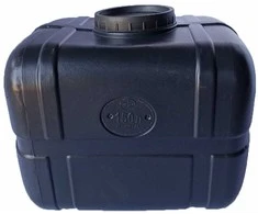 Techninė talpa horizontali, stačiakampio formos, Talpa vandeniui, kurui, chemijai: 100L