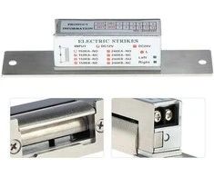Digitalas 150KA NC sklendė 12V. NC normaliai užrakinta(padavus įtampą atsirakina). statuso kontaktai. simetrinė. nereguliuojama