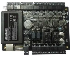 Digitalas C3-200 dviejų durų valdiklis ZKTeco praėjimo kontrolei ir darbo laiko apskaitai. dirba su įvairiais skaitytuvais WG26WG34
