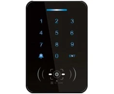 Digitalas D-QC20 kodinė klaviatūra / QR kodų ir atstuminių kortelių MIFARE 13.56MHZ skaitytuvas vidaus sąlygoms