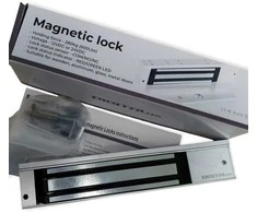 Digitalas DEM-280S elektromagnetinė spyna 280 kg jėga. 12-24V. su statuso kontaktais Com/NC/NO vidaus sąlygoms