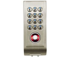 Digitalas DI-02TM-S elektroninė valdoma spynelė su TM elektroninių raktų skaitytuvu ir kodais baldams spintelėms. dirba nuo elementų