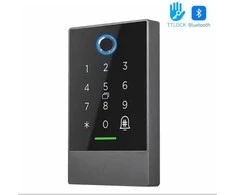 Digitalas Di-K2F TTLock Išmanioji sensorinė kodinė klaviatūra. piršto antspaudų ir 13.56 MHZ atstuminių kortelių skaitytuvas