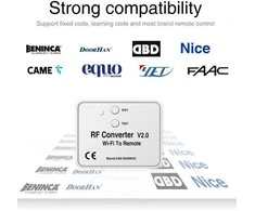 Digitalas Distancinio valdymo siųstuvas WIFI-TO-REMOTE-6956 automatikos valdymui per telefoną