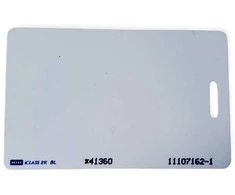 Digitalas iCLASS 2K 13.56MHz HID atstuminė kortelė. balta