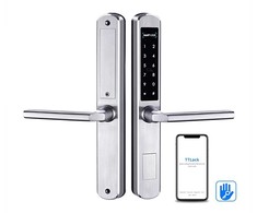 Digitalas Komplektas Išmani durų spyna DIGI A210 TTLock 6085 (sidabrinis) su G2 valdikliu
