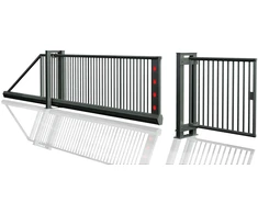 Digitalas Komplektas RACK-METAL-1000 plieno krumpliastiebis stumdomai vartų automatikai. ilgis 1 metras, 7 m (7 x 1000 mm)