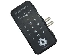 Digitalas LNN-6501 iGlass RFID 125KHz strypinė elektromechaninė spyna stiklinėms berėmėms durims stiklas/stiklas su skaitytuvu