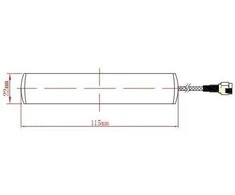 Digitalas M-3 GSM antena