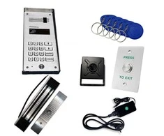 Digitalas Telefonspynės komplektas daugiabučiams DD-5100R VIDEO+YM280W (lauko sąlygoms)