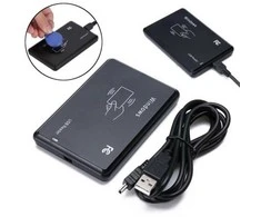 Digitalas USB ISO 125 KHZ kortelių skaitytuvas kortelių programavimui per kompiuterį