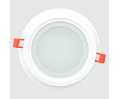 Įmontuojamas apvalus LED šviestuvas su stiklu "VESTA" 12W