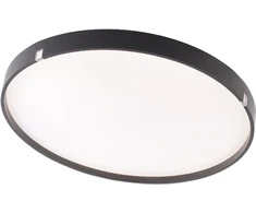 Lubinis juodas LED šviestuvas "MONZA" 2x24W