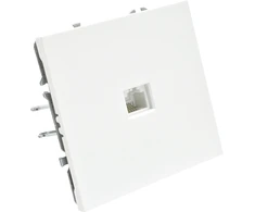 Tope Lighting Baltas telefono lizdas "BORA" (be rėmelio)