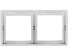 Tope Lighting Dviejų vietų pilkas rėmelis "BORA"