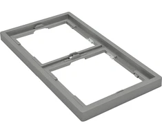 Tope Lighting Dviejų vietų vertikalus pilkas rėmelis "BORA"
