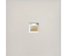 Tope Lighting Kreminis telefono lizdas "BORA" (be rėmelio)