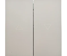 Tope Lighting Kreminis žaliuzių jungiklis "BORA" (be rėmelio)