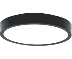 Tope Lighting Paviršinis apvalus juodas LED šviestuvas "MODENA" 30W-4000K