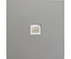 Tope Lighting Pilkas telefono lizdas "BORA" (be rėmelio)