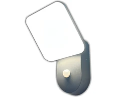Tope Lighting Sieninis LED lauko šviestuvas su mikrobangų judesio davikliu "SAGASENS" 12W